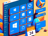 DALL·E 2023-10-27 04.18.27 - Illustration showcasing the Windows 11 interface, focusing on the 'All Apps' section in the Start Menu. The system components within this section now