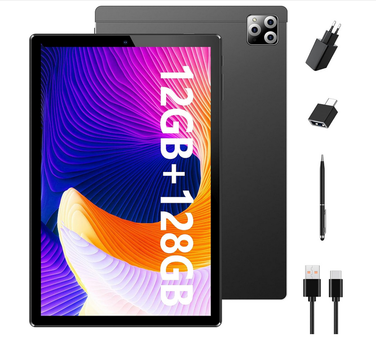 Tablet Economico SIMPLORI 4G LTE 10 Pollici Android 13 – Recensione e  Offerta