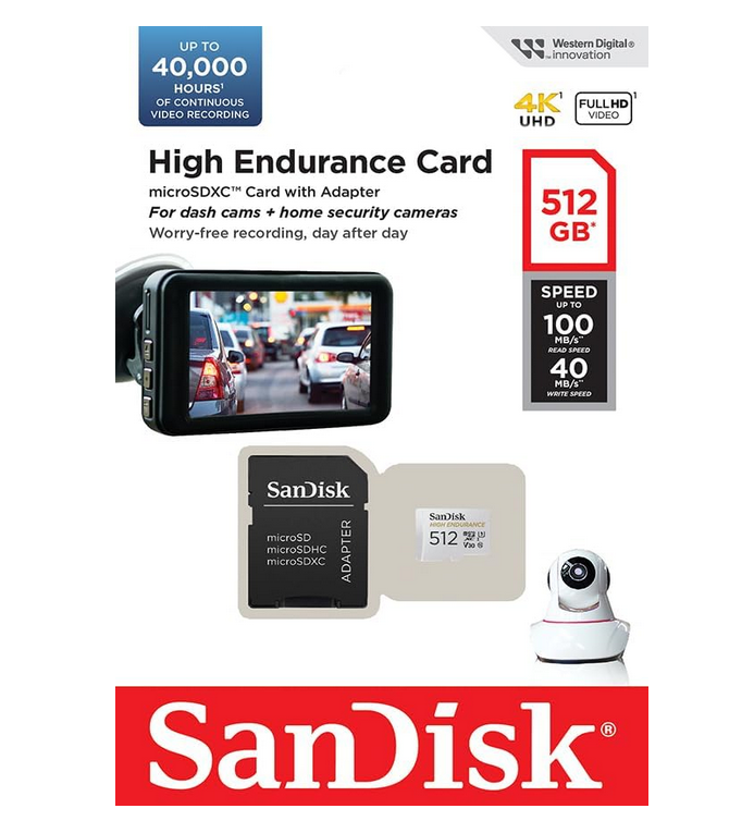 microSD SanDisk High Endurance