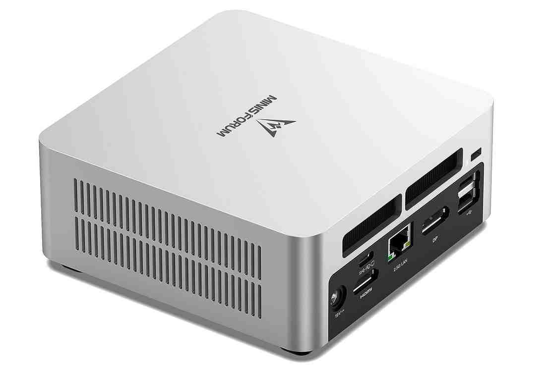 MINIS FORUM UN1270: Mini PC Intel Core i7 12700H, 32 GB RAM, 1 TB