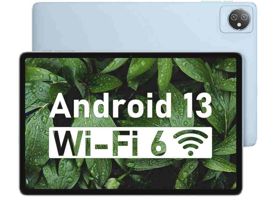 Blackview Tab 70: Tablet Android 13 con Wi-Fi 6, Batteria Potente e Schermo  HD+ da 10,1 Pollici